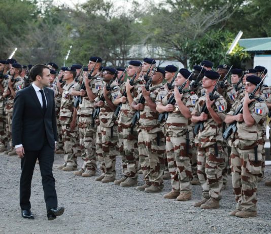 Macron pleads with Trump not to cut off U.S. support for French forces in Africa